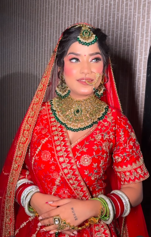 Bridal makeup look 1